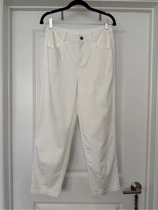 I R E S NYC Pants - NWOT IRES NYC White Denim Relaxed Jeans – Size Small